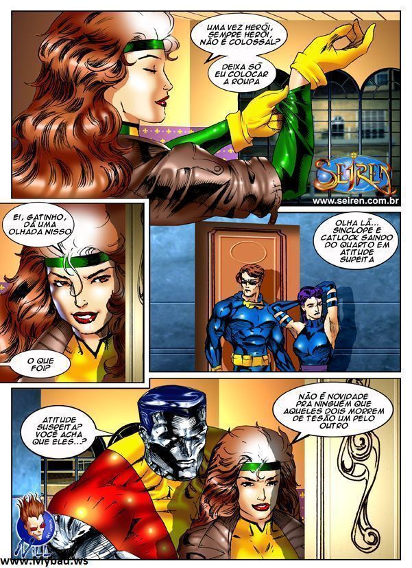 X-Men quadrinhos de sexo - Foto 40