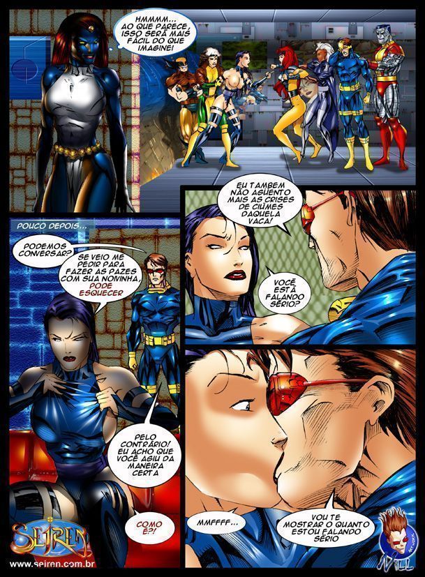 X-Men quadrinhos de sexo - Foto 7