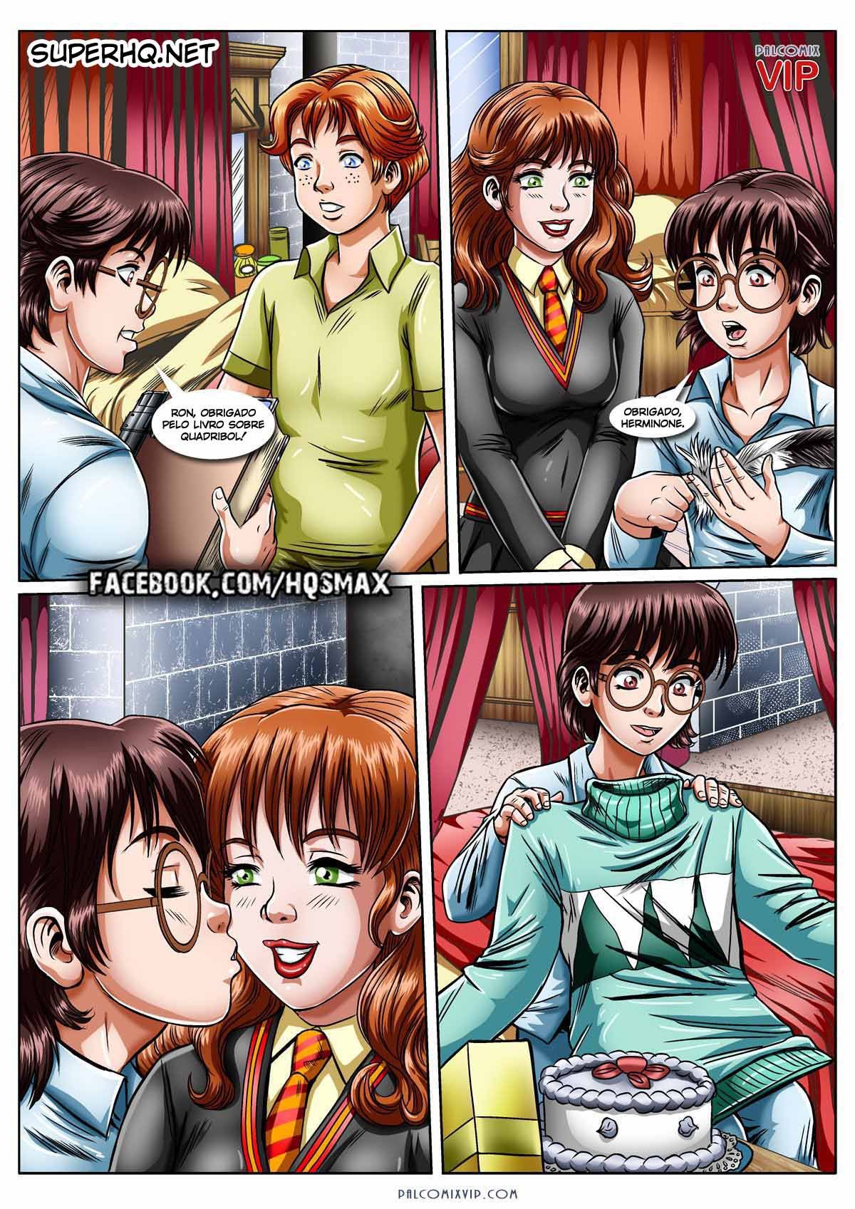 Hermione fodendo: Quadrinhos de sexo - Foto 14