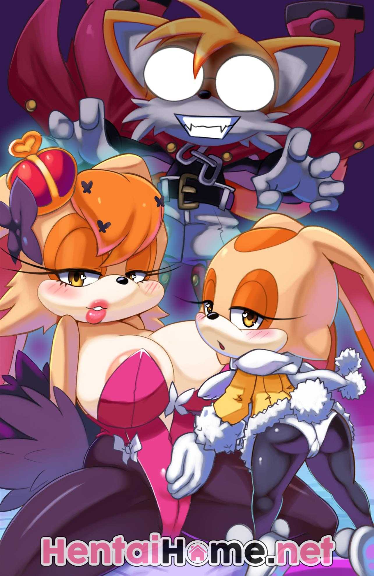 Sonic HQ Pornô: Tails fodendo a irmã - Foto 2