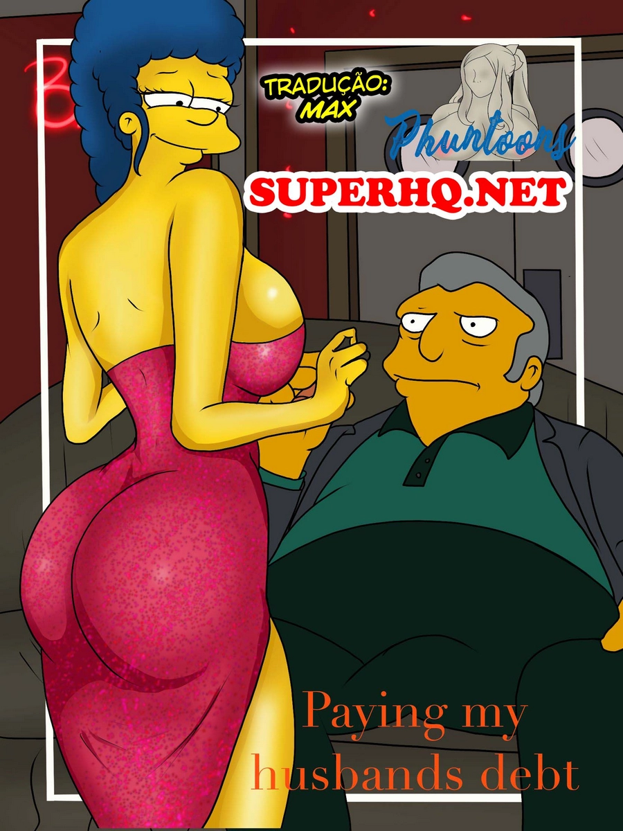 Simpsons Pornô: Marge paga uma dívida - Foto 1