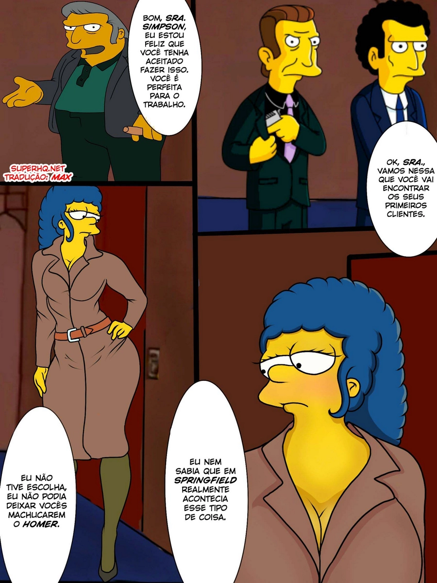 Simpsons Pornô: Marge paga uma dívida - Foto 5