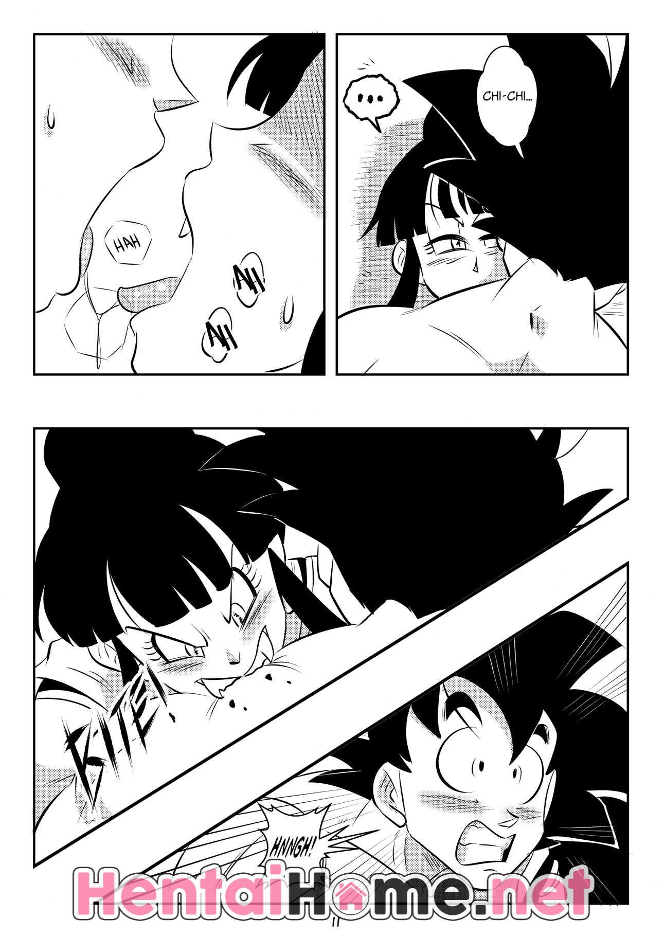 Goku acalma Chi Chi com sexo - Foto 13