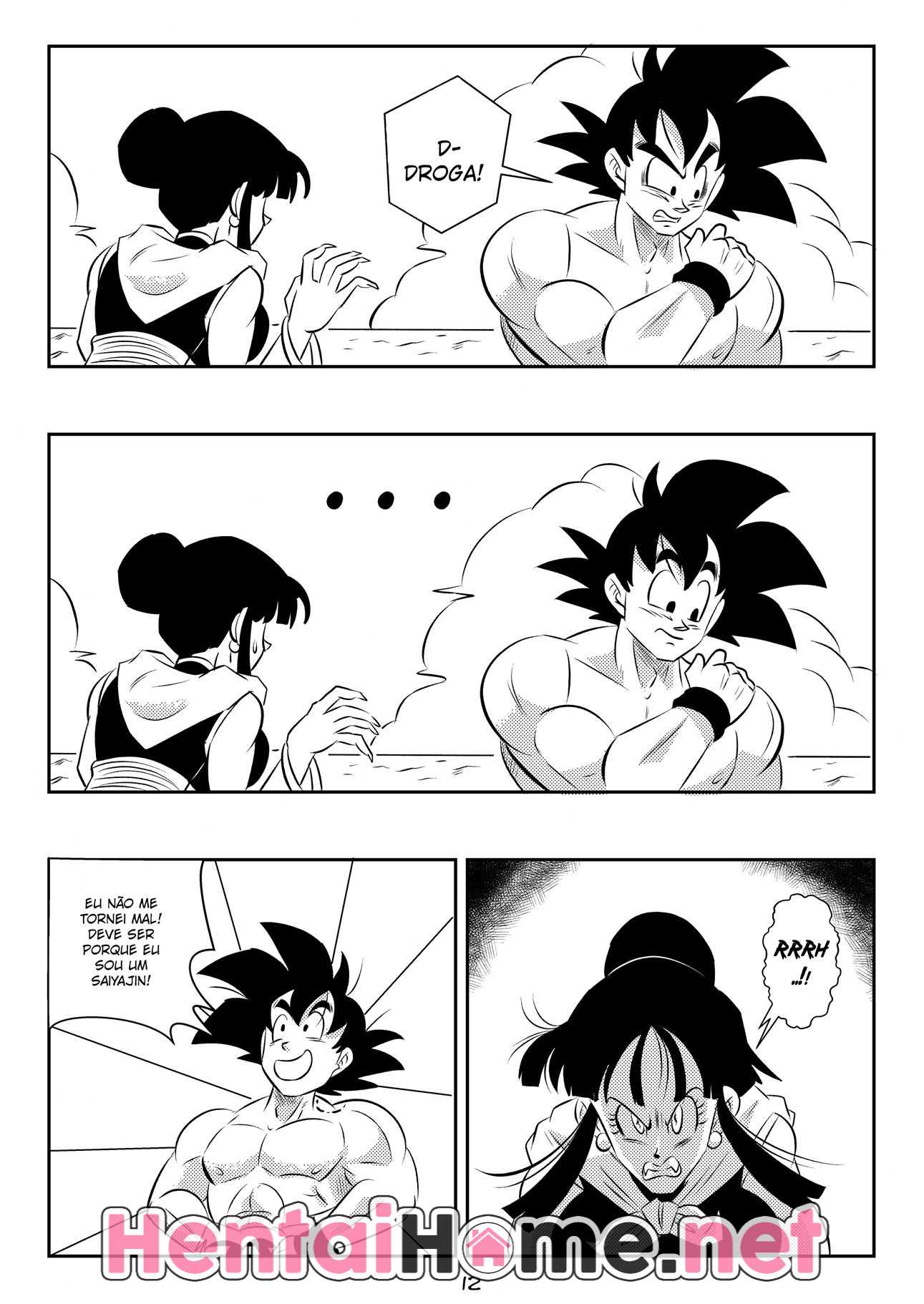 Goku acalma Chi Chi com sexo - Foto 14