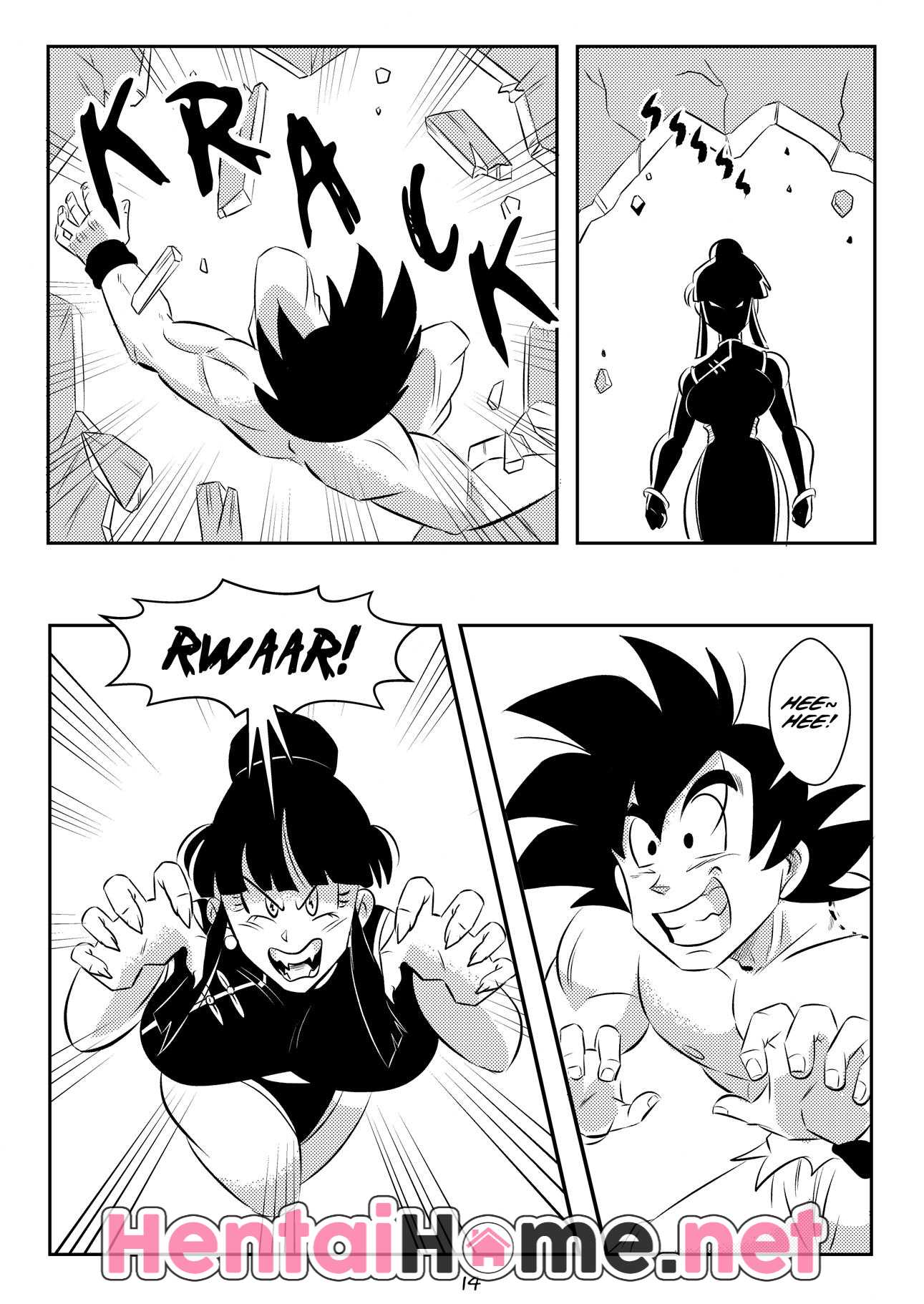 Goku acalma Chi Chi com sexo - Foto 16