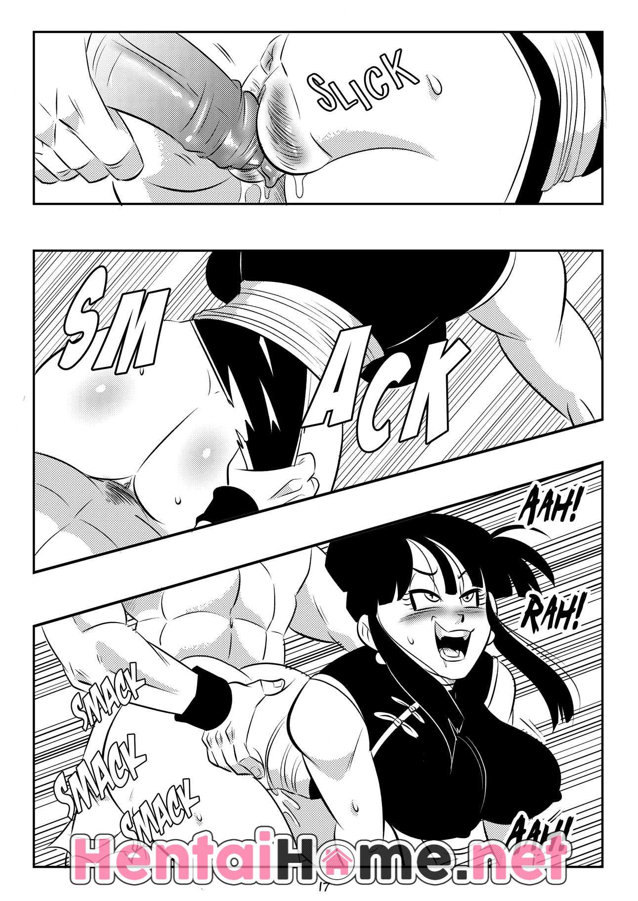 Goku acalma Chi Chi com sexo - Foto 19