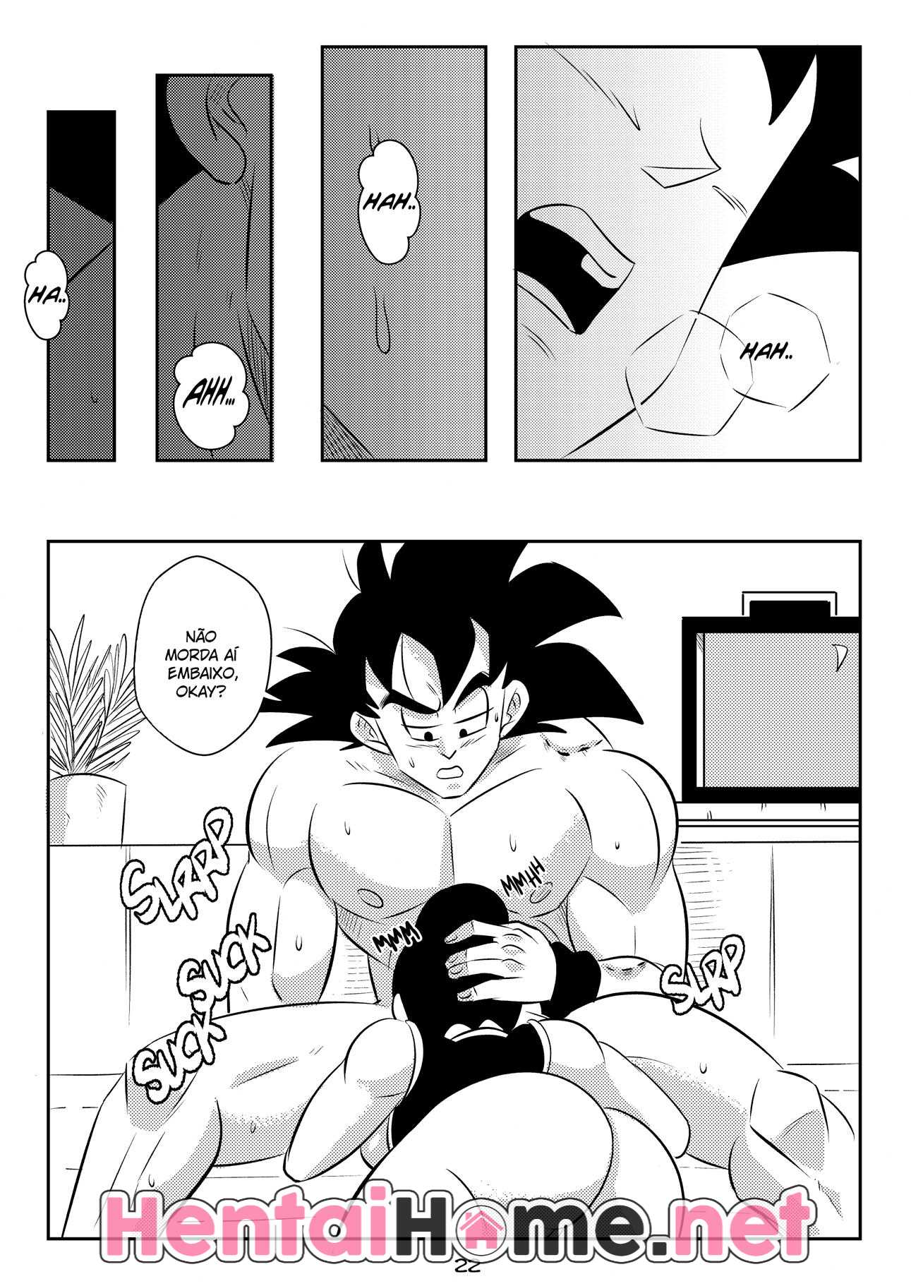 Goku acalma Chi Chi com sexo - Foto 24