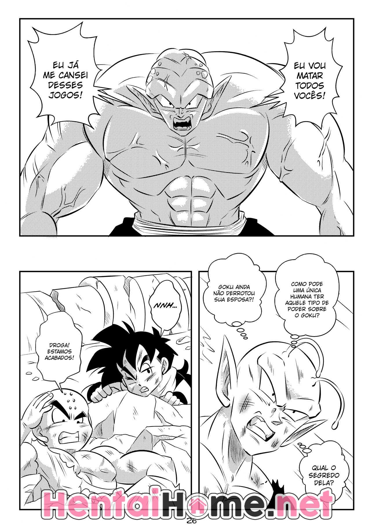 Goku acalma Chi Chi com sexo - Foto 28