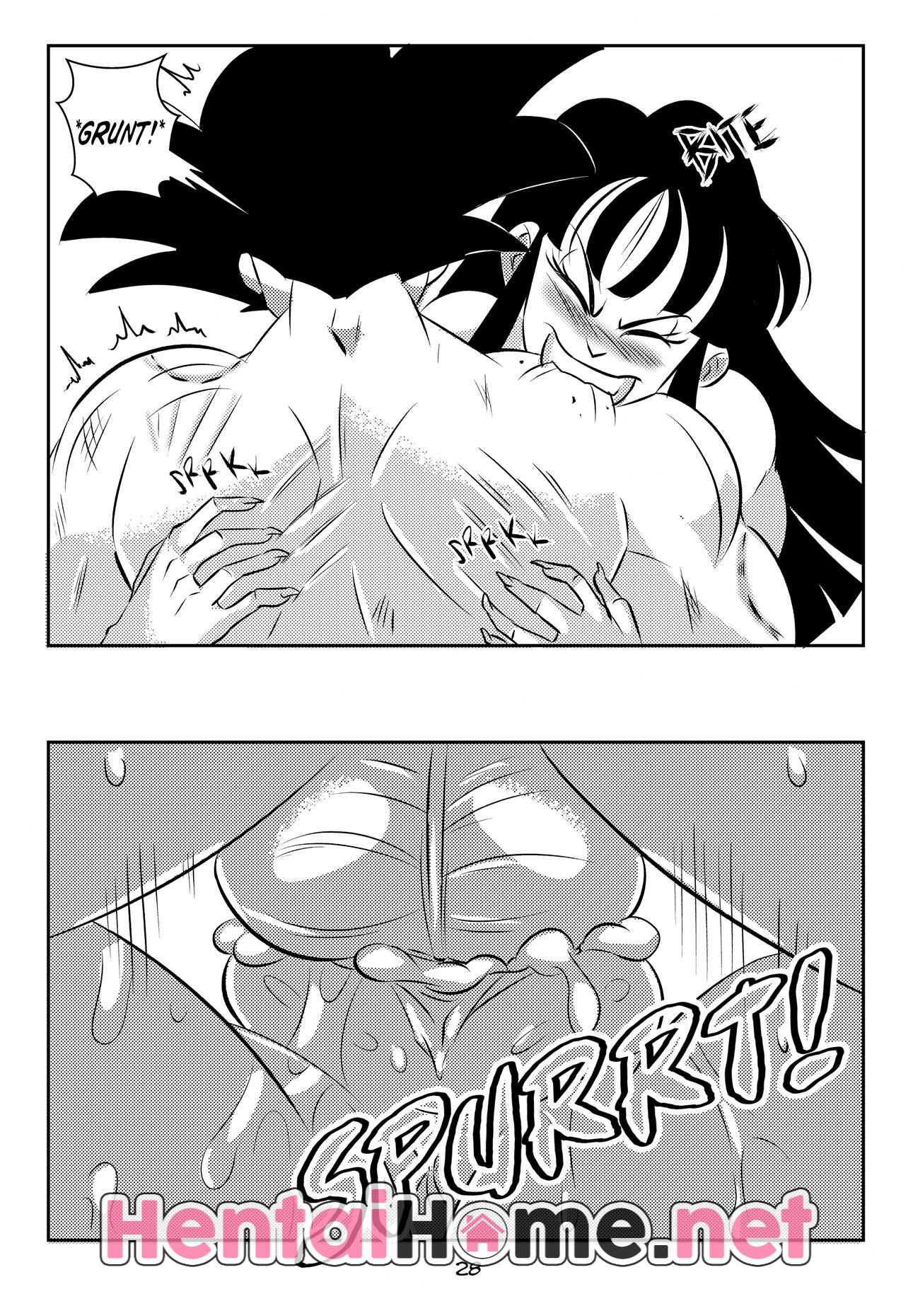 Goku acalma Chi Chi com sexo - Foto 30