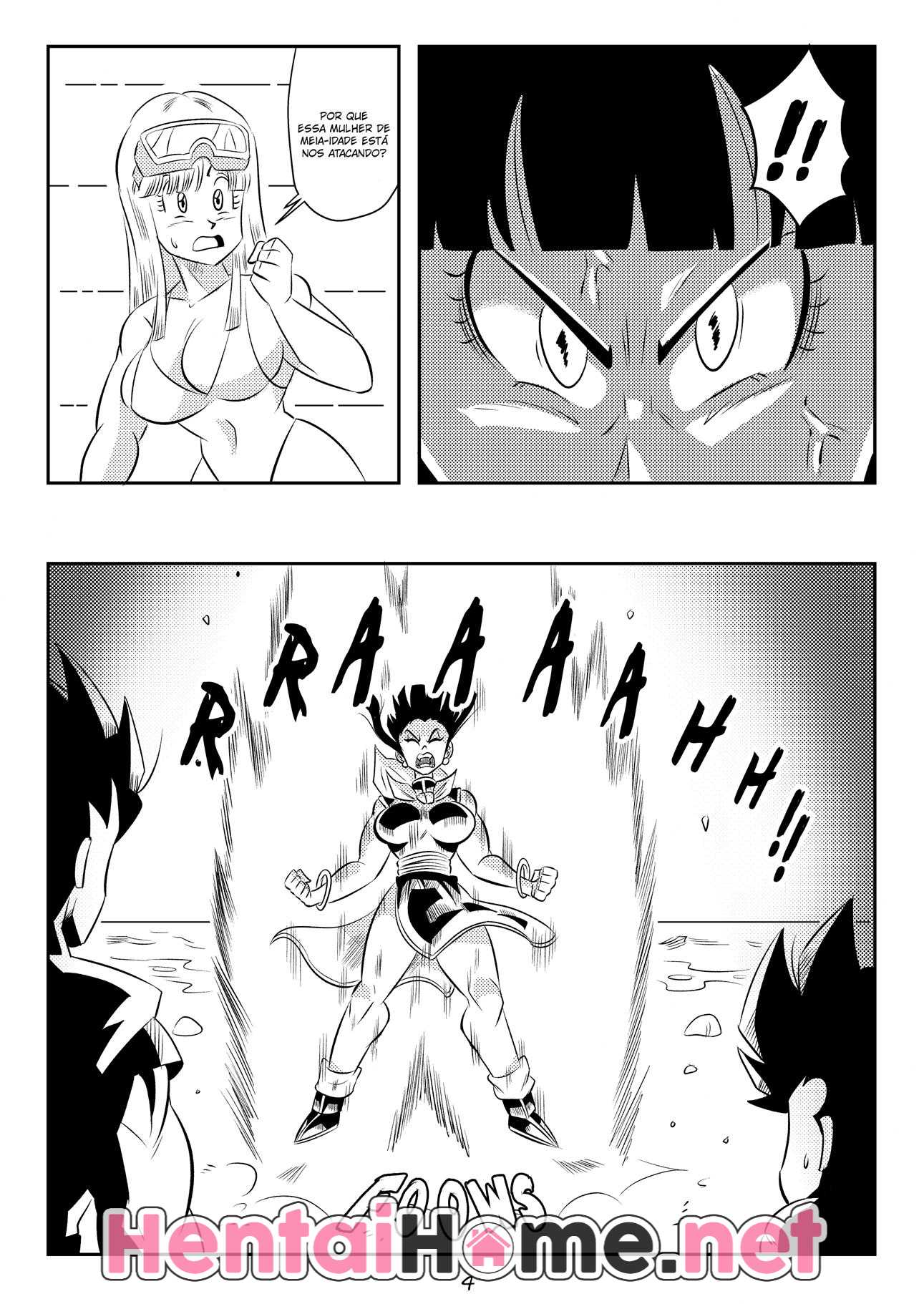 Goku acalma Chi Chi com sexo - Foto 6
