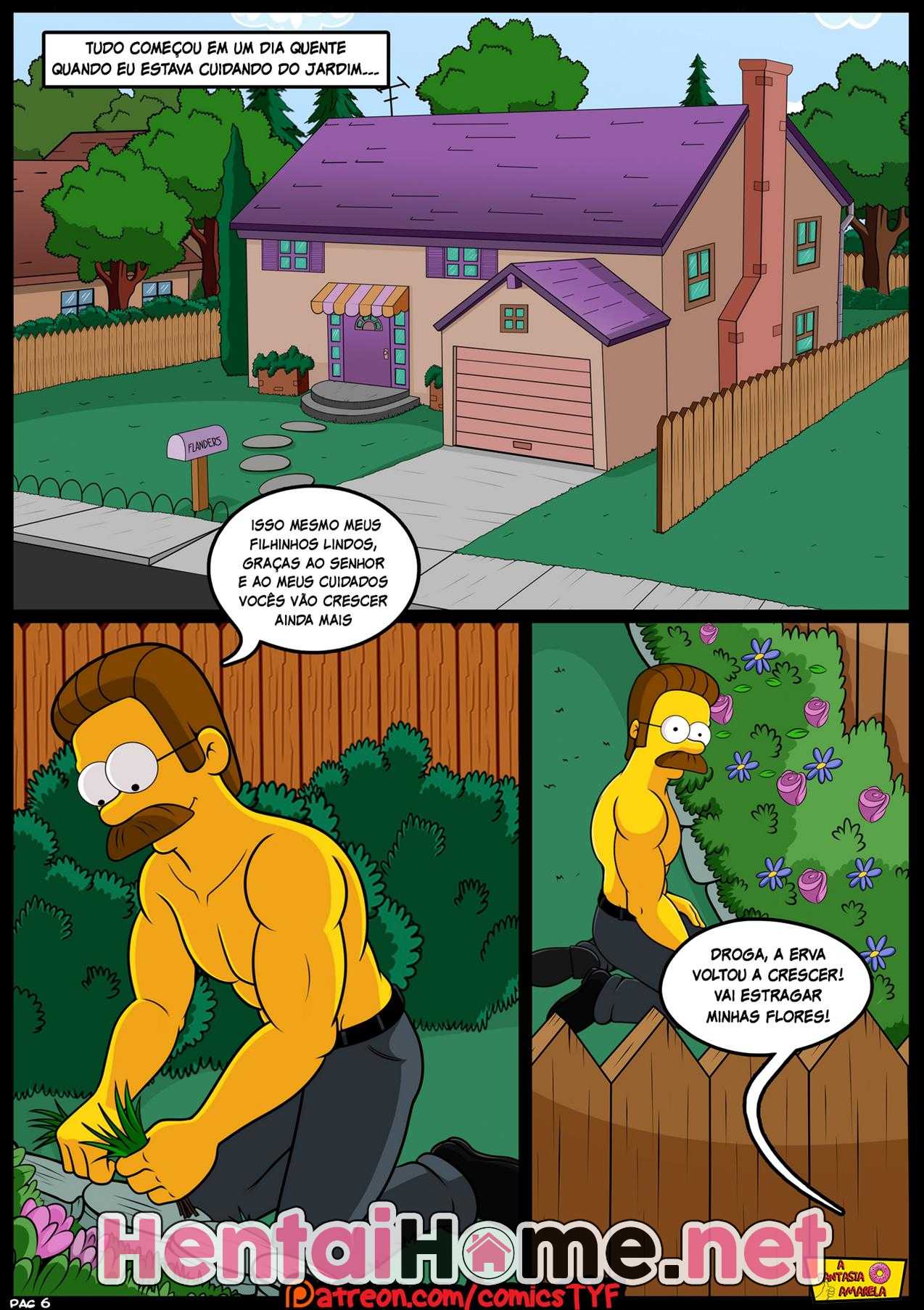 A família Simpsons transando - Foto 7