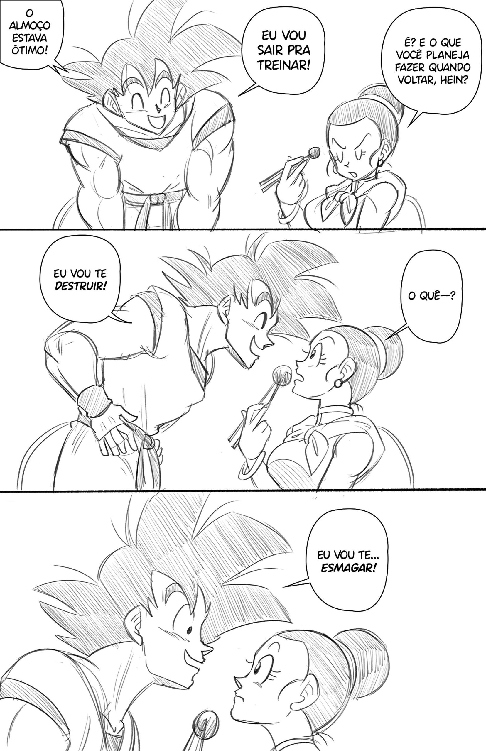 Goku faz anal com Chi Chi - Foto 2