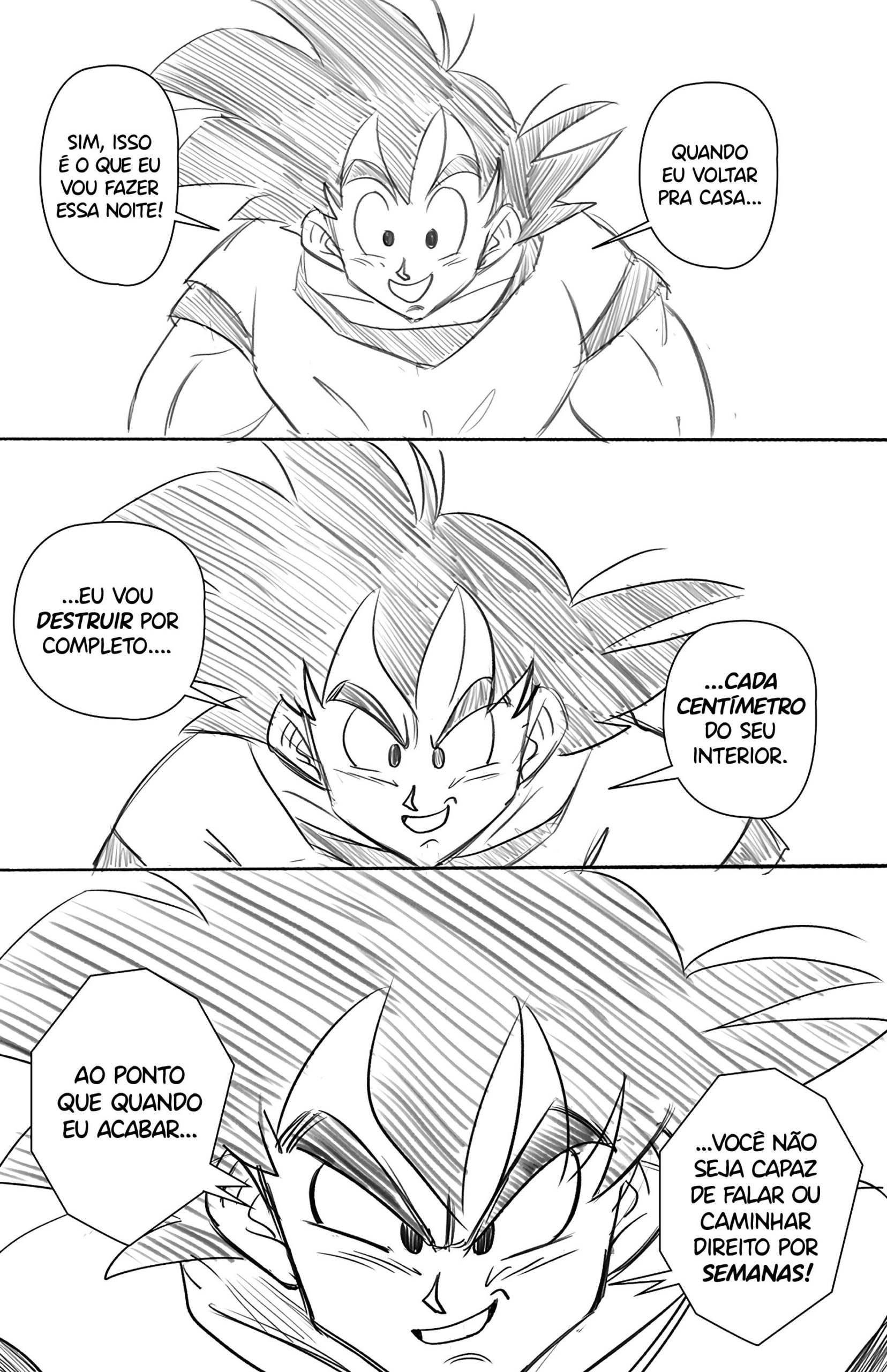 Goku faz anal com Chi Chi - Foto 8