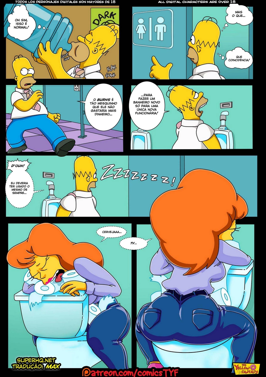 Alucinações sexual de Homer - Foto 10
