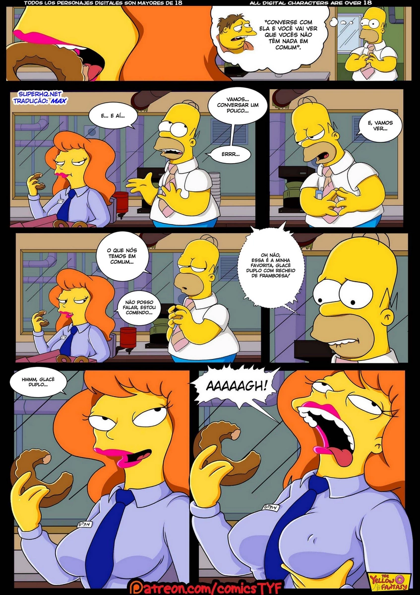 Alucinações sexual de Homer - Foto 7