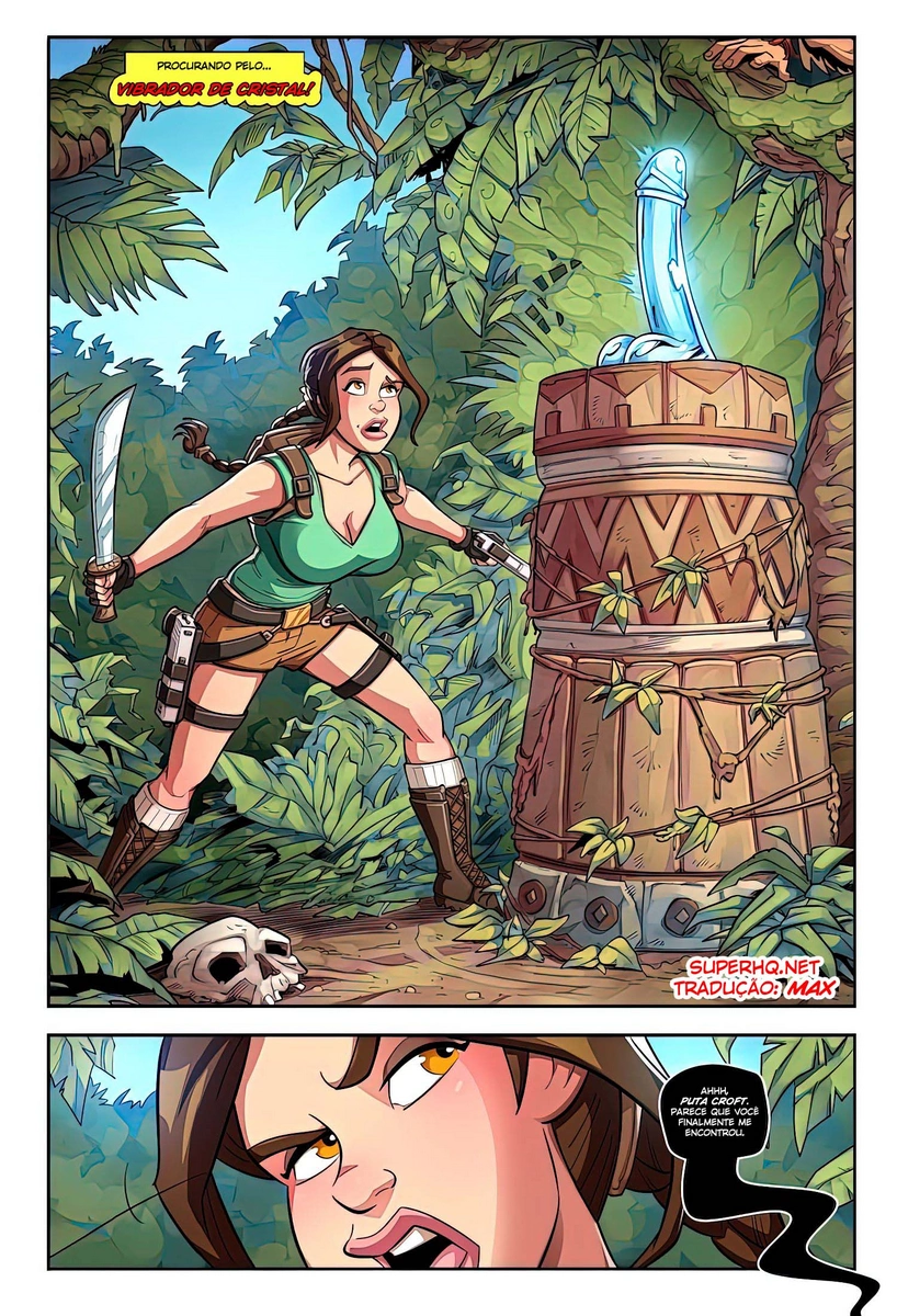 Lara Croft e o vibrador de cristal - Foto 4